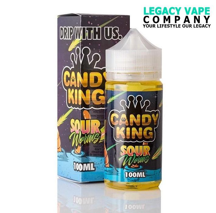 Candy King 100ml Sour Worms