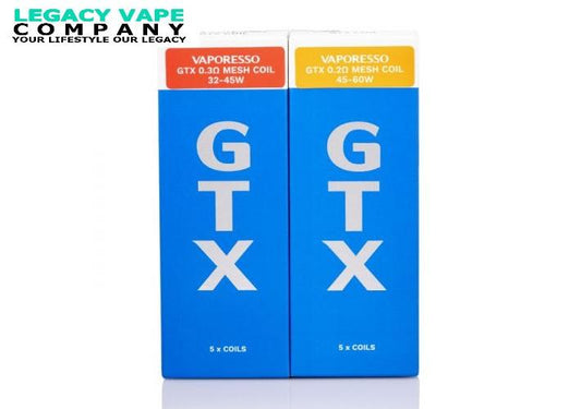 Vaporesso GTX Coil for Target PM80 Kit / Target PM80 SE Kit / GTX One Kit / Gen Nano Kit(5pcs/pack) Health Cabin