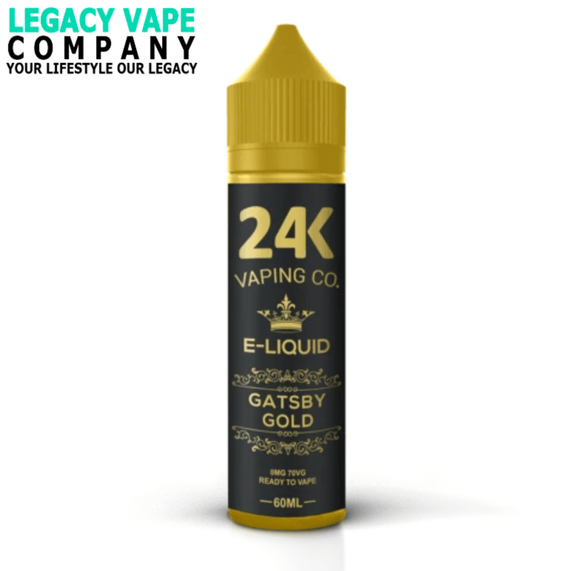 24k E-liquid Gatsby Gold Vape juice