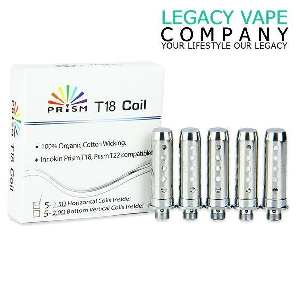 t18 prism coils for t18 and t22 legacy vape 