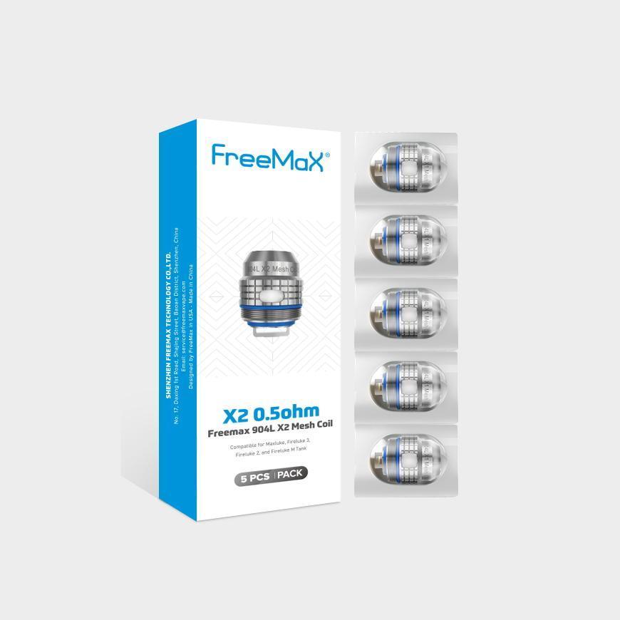 Freemax 904L X Mesh Coil for Fireluke 2,Fireluke 3,Twister Fireluke 2,Fireluke Mesh Tank (5pcs/pack) 