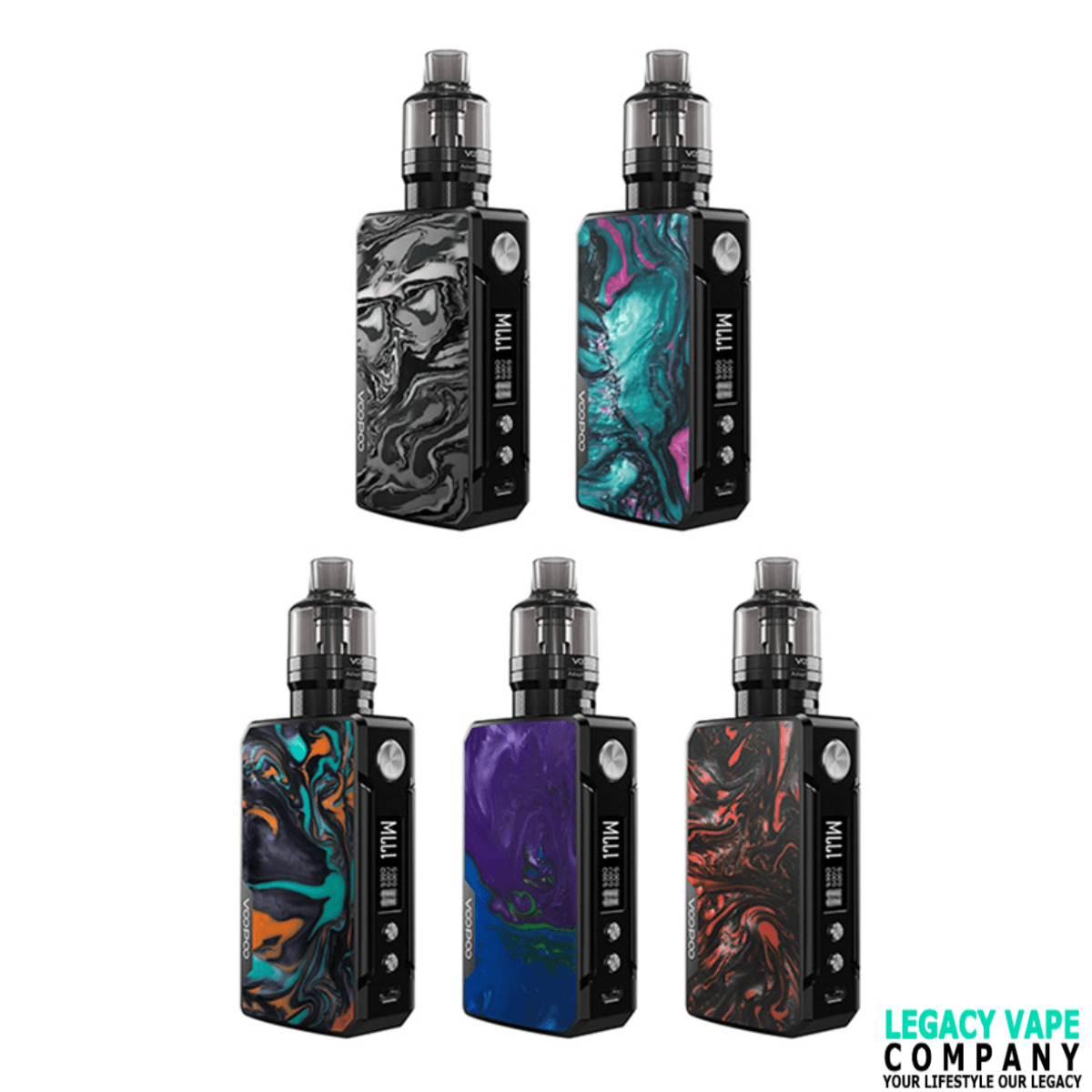 Voopoo Drag 2 Mod Kit With PnP Pod Tank Atomizer 4.5ml (Refresh Edition)