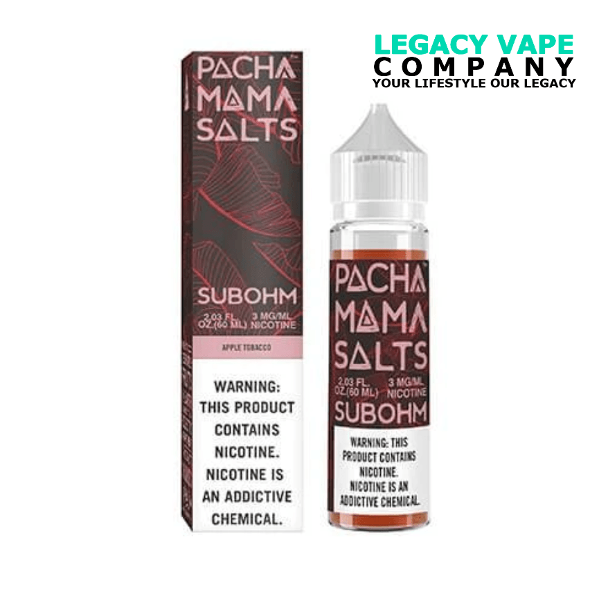 Pachamama Salts Apple Tobacco Vape Juice