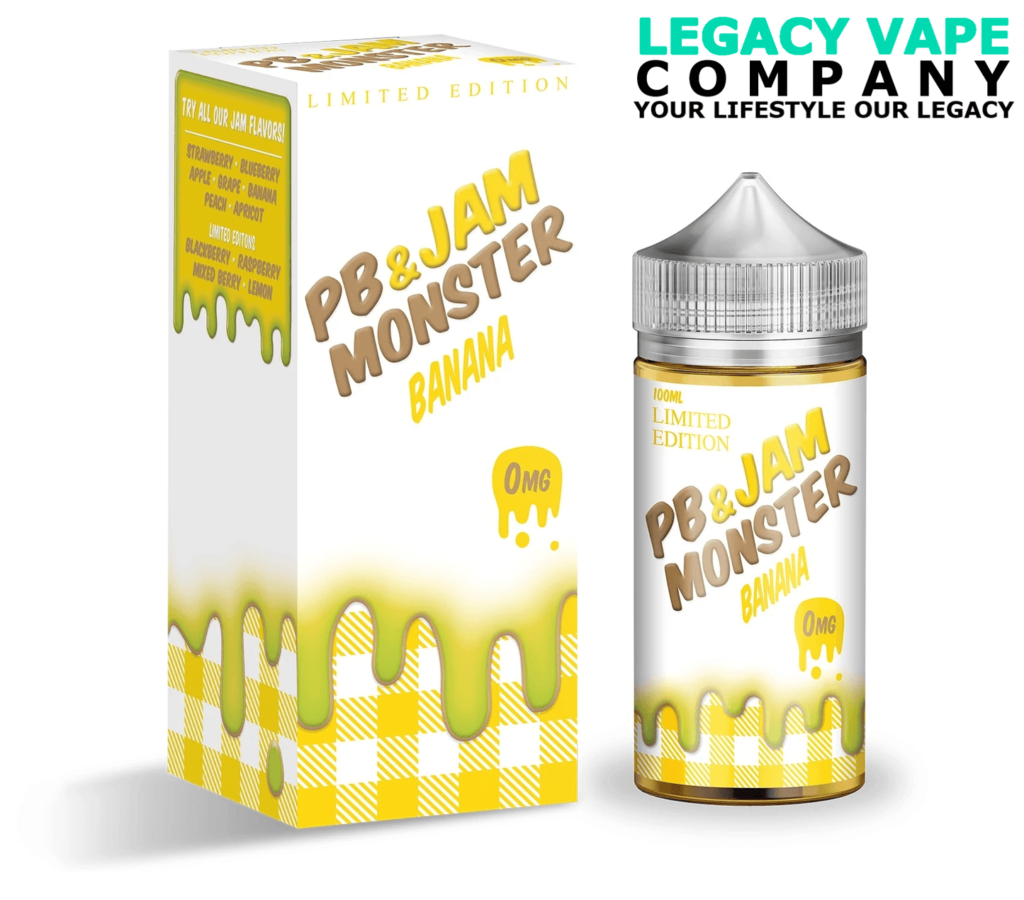 PB & Jam Monster Banana Vape Juice