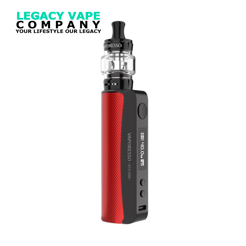 Vaporesso GTX One Kit. With GTX 18 Tank Red