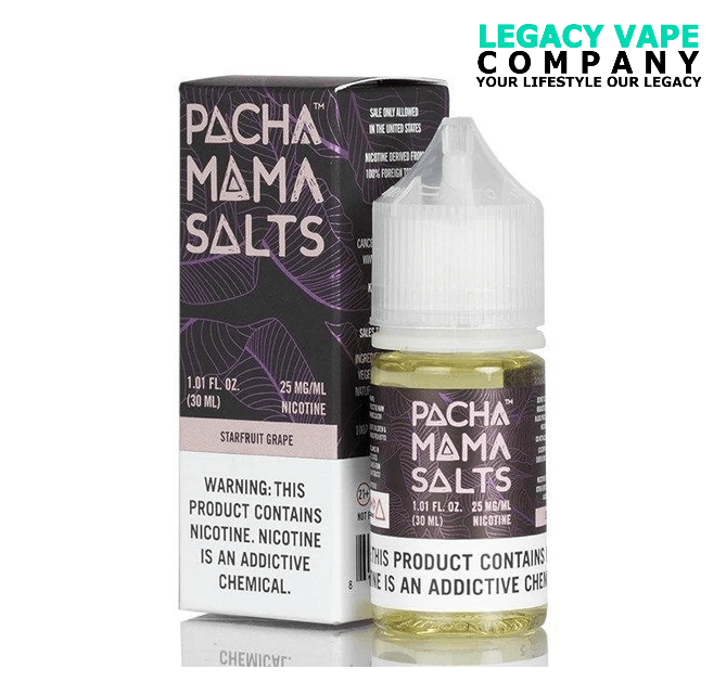 Pachamama Salts Starfruit Grape Vape Juice