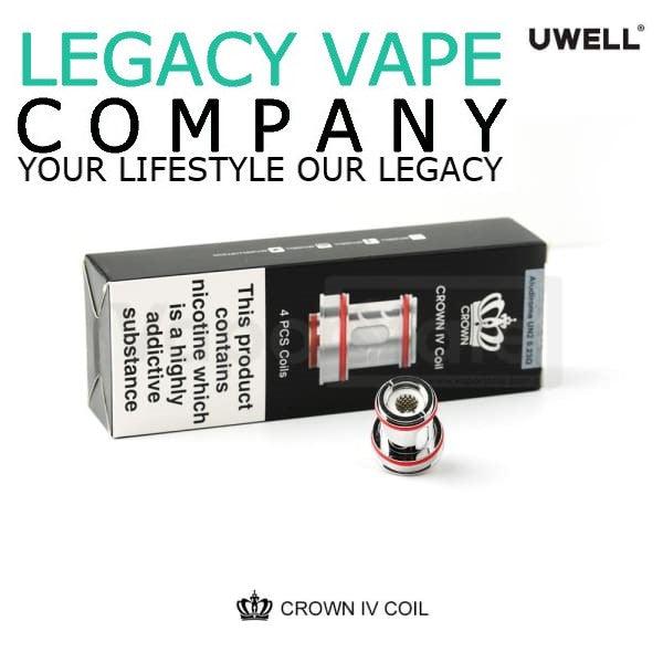 Uwell Crown IV Tank Replacement Coil (4pcs/Pack)