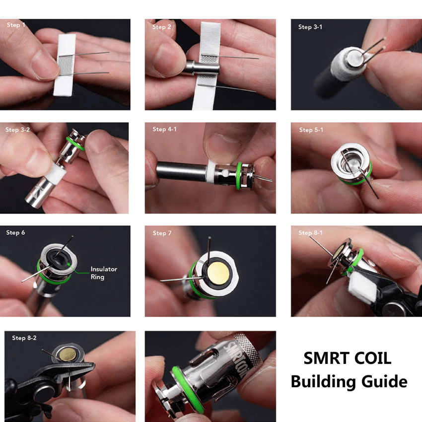 Wotofo SMRT PnP Rebuildable Coil Pack Health Cabin